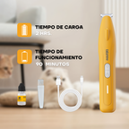 Recortadora PT209L con accesorios: 2 h de carga y 90 minutos de funcionamiento