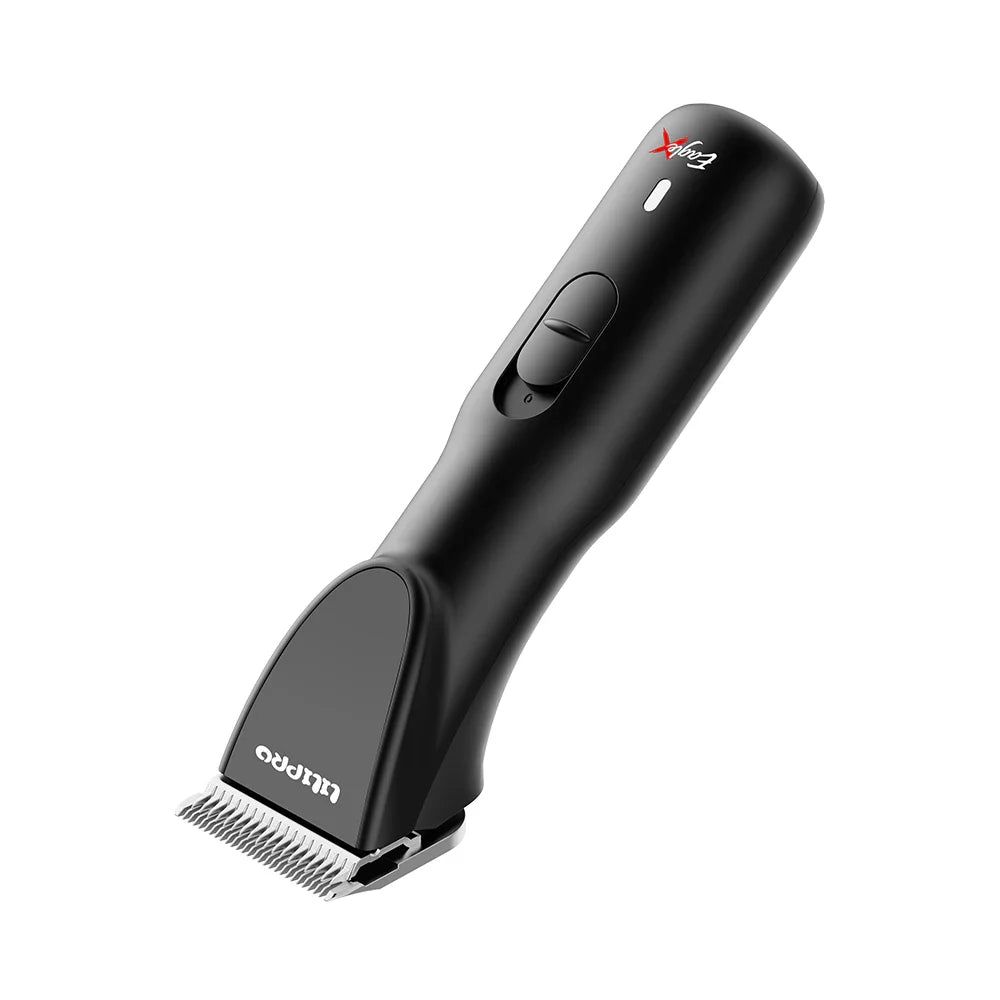 Máquina de cortar pelo profesional Eagle X para perros, vista en ángulo